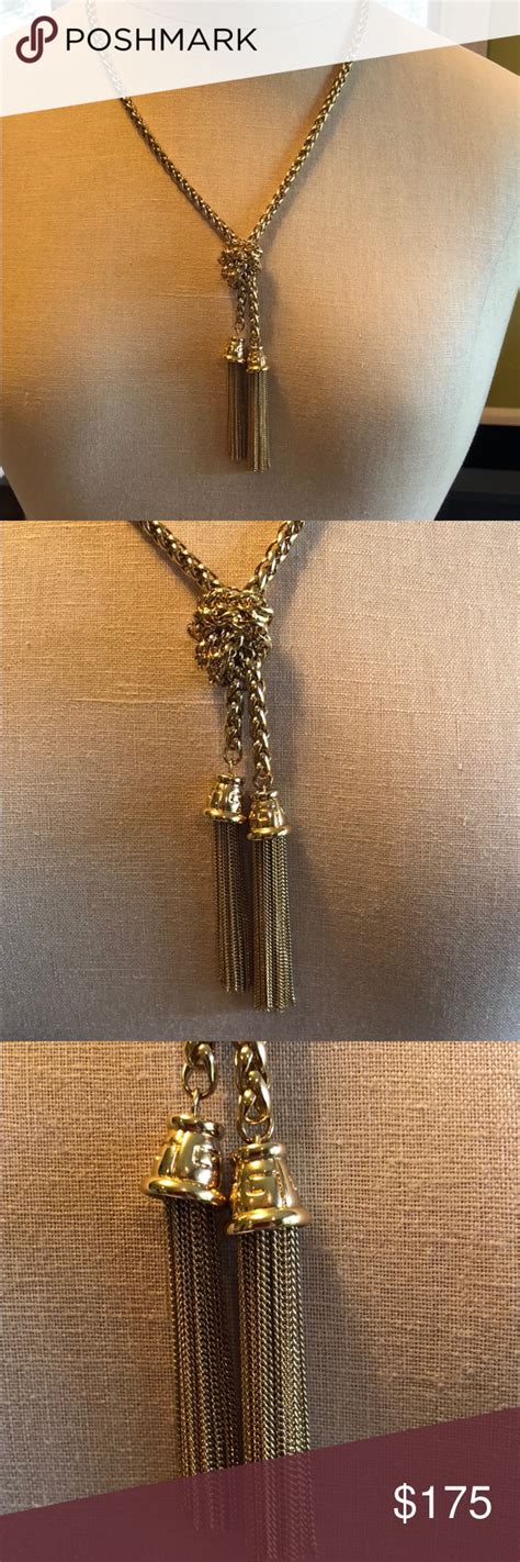 givenchy tassel necklace|givenchy necklace.